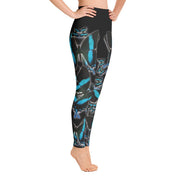 Green Swallowtail 2 Yoga Leggings - 57 Peaks
